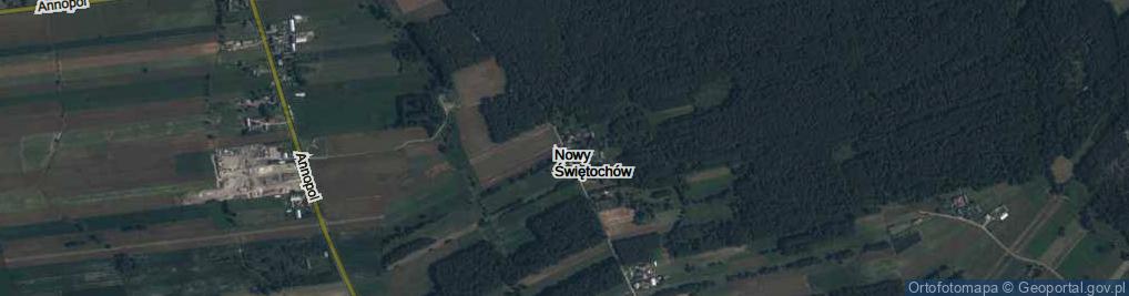 Zdjęcie satelitarne Nowy Świętochów ul.